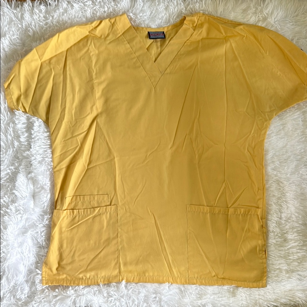 Cherokee Yellow Boxy Short Sleeve Tee